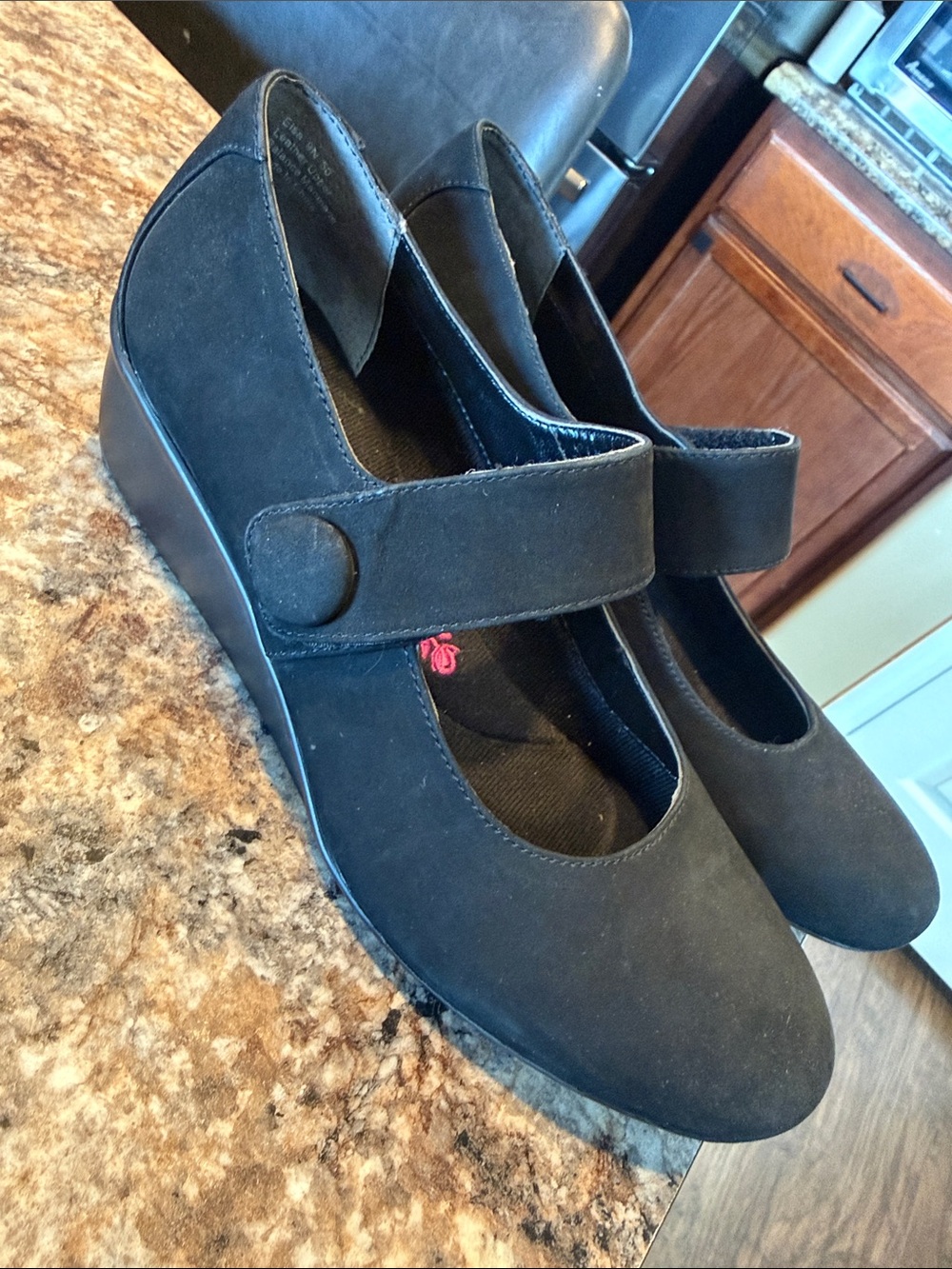 Ros Hommerson Mary Jane Wedge Pumps